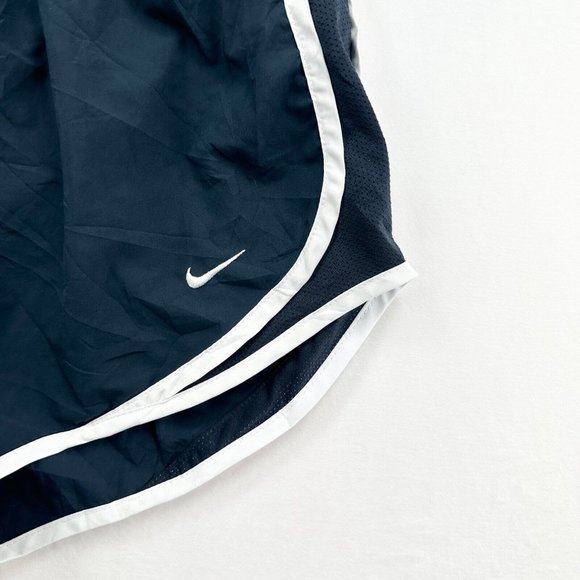 Nike Shorts Womens Medium M (8-10) Blue Lightweight Running Sports Adult Stretch - Picture 2 of 6